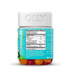 OLLY Kids Chillax Gummy, For a Calm and Relaxed Mood*, Magnesium, L-Theanine, Lemon Balm Extract, Chewable Supplement, Sherbet Flavored, 25 Day Supply - 50 Count (Packaging May Vary)