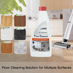 Vacbeuta Floor Cleaning Solution Compatible With Roborock Robot Vacuum And Mop Cleaner， Deep Cleans For Multiple Hard Floors, Suitable With All Robot Vacuums With Mopping (3 Bottle)