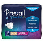 Prevail Breezers 360 Incontinence Briefs, Ultimate Absorbency, Size 3, 15 Count (Pack of 4)