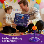 Science Can Solar System for Kids, Talking Astronomy Solar System Model Kit