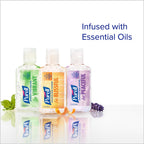 PURELL Advanced Hand Sanitizer Gel Infused with Essential Oils, Scented Variety Pack, 1 fl oz Travel Size Flip Cap Bottles (Box of 12 Bottles)- 3901-24-CMRMETRY