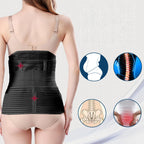 ChongErfei 3 in 1 Waist Cincher (XL/Plus Size, Black)