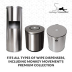 Wipes4Health Sanitizing Wipes: 4000 Unscented Wet Wipes (8" x 6"): 4 Refill Mega Rolls for Floor Stand, Wall Mounted and Bucket Dispensers - For Gyms, Fitness Clubs, Schools, Commercial Facilities