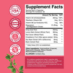 Natures Craft Complete Herbal Menopause Supplement for Women - Female Hormone Balance Capsules for Night Sweats Hot Flashes & Mood Swings with Dong Quai, Chaste Berry & Black Cohosh Root - 60 Count