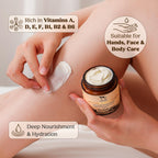 Whipped Beef Tallow for Skin – 100% Grass-Fed Handmade Cream Moisturizer for Face & Body, Natural with Honey, Shea Butter, Jojoba Oil, Non-Greasy, Nourishing for Men, Women, Kids, 4 Oz (Lavender)