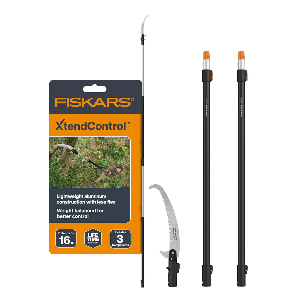 Fiskars 4-16 Ft XtendControl Extendable Modular Pole Saw & Tree Trimmer