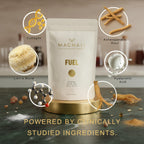Magnali Fuel | Longevity Daily Blend, Wellness Powder with Collagen Peptides, Lion’s Mane, Inulin, Probiotics, B Vitamins, Vitamin C, Zinc, Magnesium & Biotin for Energy, Focus, Skin & Gut Support