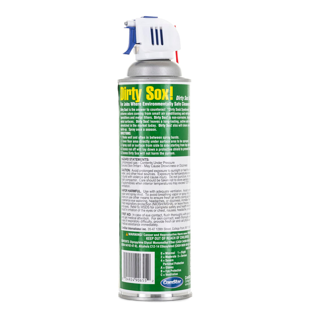 ComStar Dirty Sox 14 oz A/C Odor Neutralizer & Coil Evaporator Cleaner