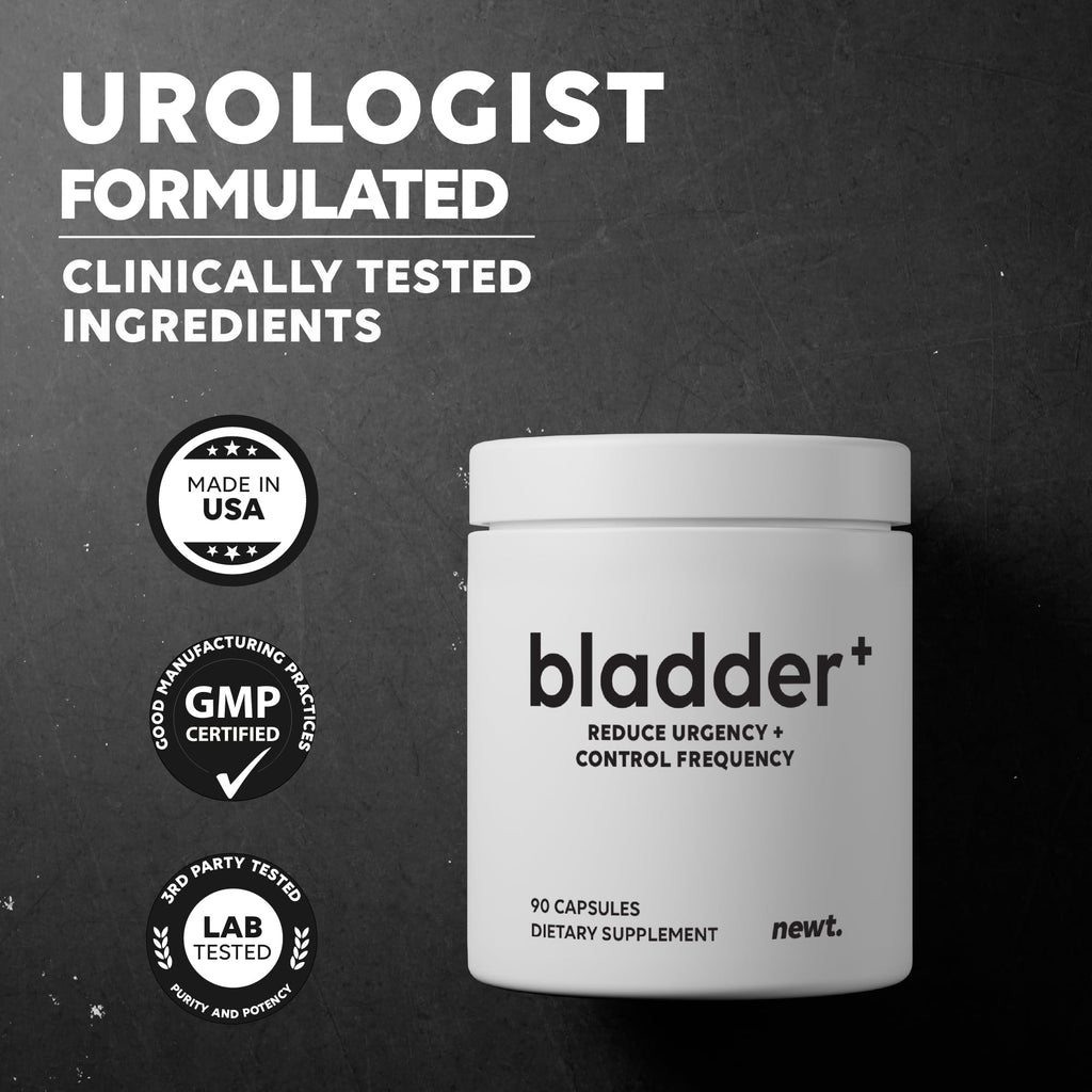 BLADDER PLUS™ Bladder Control Supplements for Frequent Urination Relief, Urinary Urgency & Incontinence – Supports Bladder Function, UTI and Urinary Tract Support Bladder Control Pills | 90 Capsules