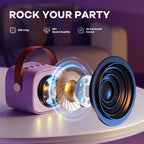 YLL Karaoke Machine for Kids, Birthday Gifts for Girls 3 4 5 6 7+Years Old