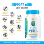 (2 Pack) Liv Pure, Liv Pure Reviews, Liv Pure Pills, Liv Pure Pills Reviews, Livpure Pills, Livpure, Liv Pure Capsules Liver Pills, Liv Pure 120 Capsules for 60 Days.