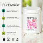 Needed. Prenatal Choline+ Liquid Capsules for Cognitive Development - Choline Supplements For Pregnancy - Aids Baby Brain Development & Supports Healthy Pregnancy - Third Party Tested - 30 Liquid Caps