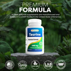 Best Naturals Taurine 1000 mg 250 Tablets (250 Count (Pack of 2))