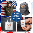 Inbagi American Flag Lapel Pins Bulk USA Waving Flag Pins Memorial Day Veteran Gifts Souvenir Hat Men Women Patriotic (50 Pcs)