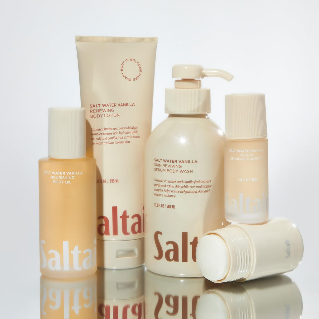 Saltair Body Lotion - 2 Pack Moisturizing Lotion For Dry Skin. Salt Water Vanilla Scented Hydrating Body Cream with Nourishing Moisturizer Formula. Skin Care for Women and Men. 2x 10oz Tubes