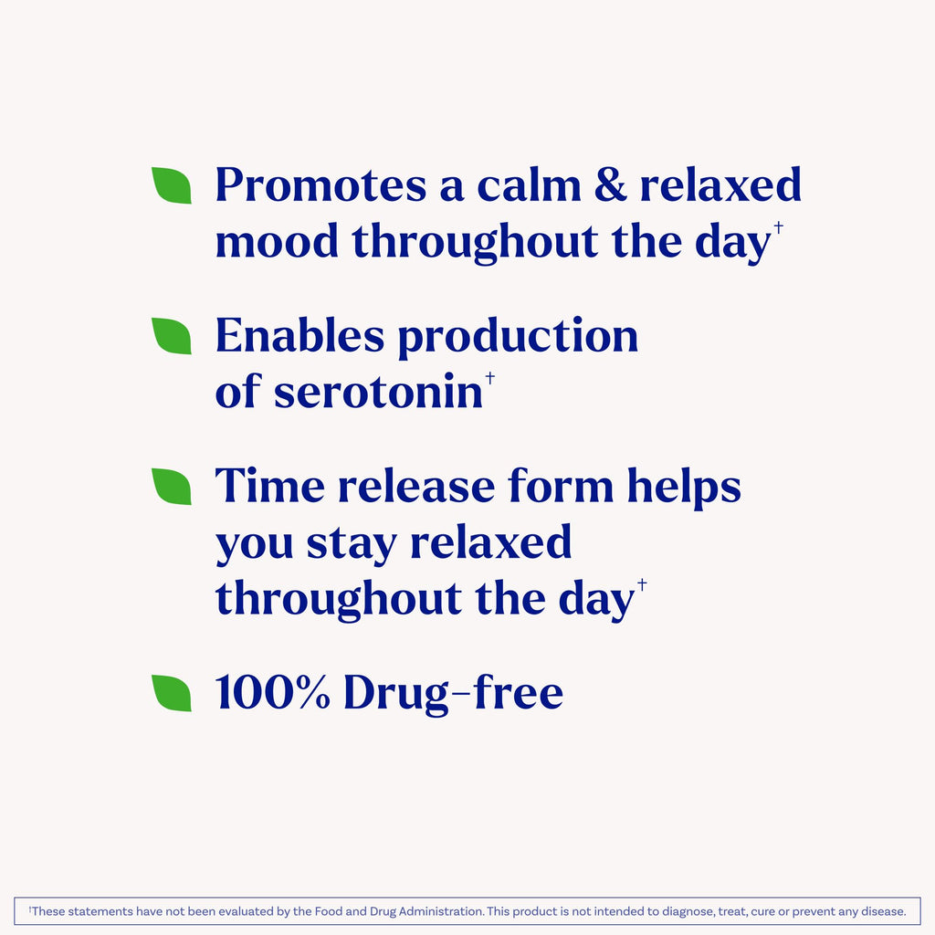 Natrol 5-HTP 100mg, Dietary Supplement Helps Support a Balanced Mood, 90 Time Release Tablets, 22-45 Day Supply