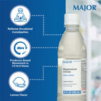 MAJOR Magnesium Citrate Saline Laxative - Helps Relieve Occasional Constipation (Irregularity) - Lemon Flavor - 10 Fl. Oz. (6 Pack)