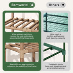 4 Tier Bamworld Mini Greenhouse for Outdoor