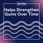 DenTek Comfort Clean Sensitive Gums Floss Picks, Soft & Silky Ribbon, 150 Count, 6 Pack (Blue)