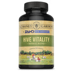 Honey Gardens ZAND Bee Therapy Hive Vitality - Herbal Blend with Bee Pollen & Royal Jelly for Apitherapy Wellness Support - Premium GMP Quality - 100 Servings, 100 Capsules