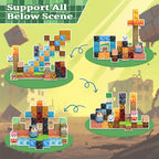 Magnetic Blocks Toys for Kids, 100 PCS Building Blocks Cubes, Stacking Magnetic Tiles Toys for Kids Toddlers Boys Girls Ages 3 4 5 6 7 8-12 Birthday Gifts Party Supplies (Underworld)