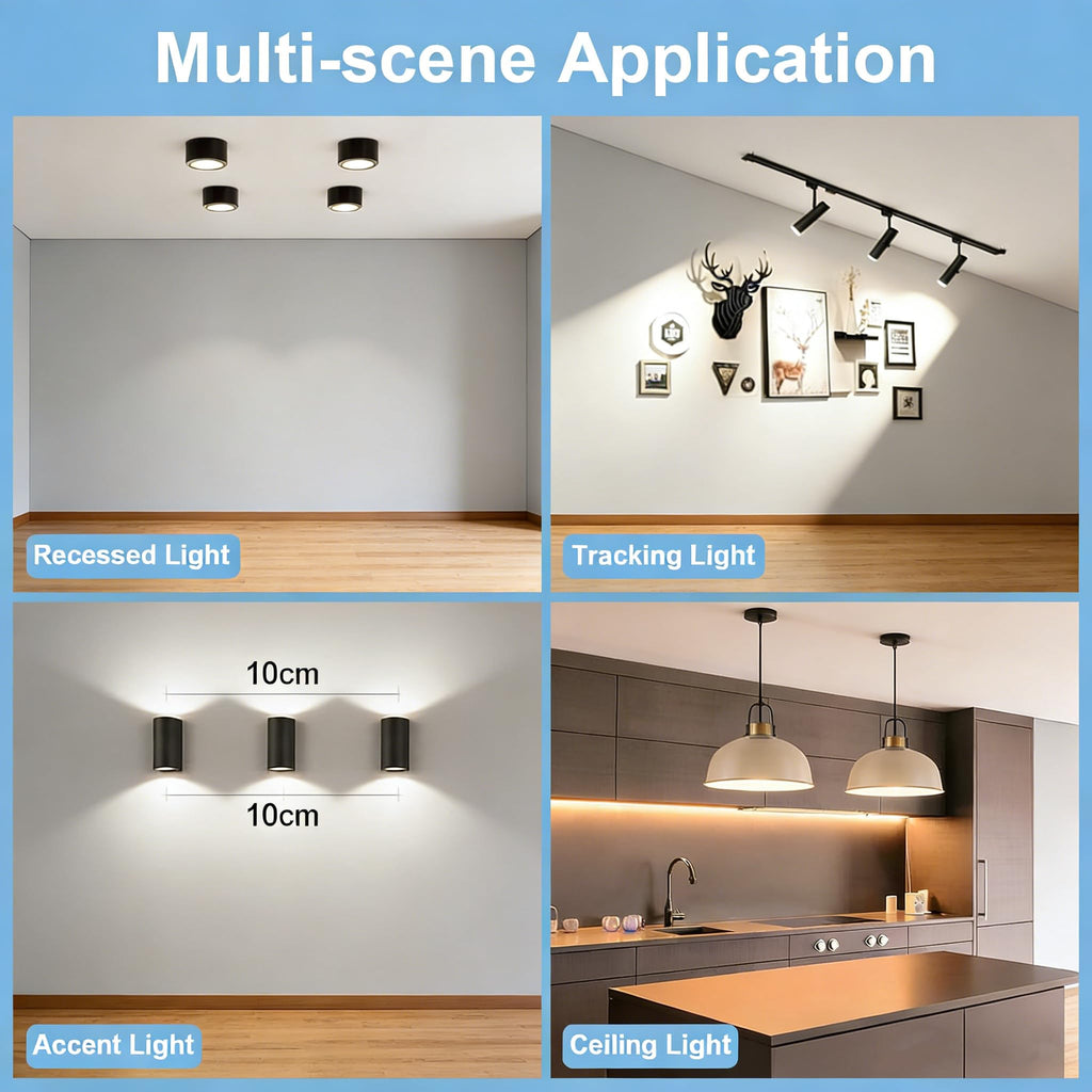 RMFSH Candle Warmer Lamp Bulb 6 Pack, GU10 Halogen Bulb 110-130V 50W
