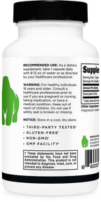 Primal Ox Bile (500mg) 120 Capsules, Gluten-Free, GMO-Free