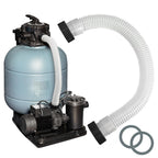 Conderyang 24inch 1 1/2" Pool Sand Filter Pump Hose For Above Ground Pool 2ft 1.6 Inch Eva Pool Sand Pump Replacement Hose For Saltwater Systems And Sand Filters (White)