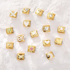 Italian Charms Bracelet Gold Sets with 1Pcs Starter Brascelet 20Pcs Charms