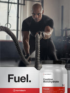 Horbäach Creatine Monohydrate Powder | 2.2lbs (35.2 oz) | Micronized and Unflavored | Vegetarian, Non-GMO, and Gluten Free Supplement