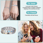 Italian Charms Bracelet Gold Sets with 1Pcs Starter Brascelet 20Pcs Charms