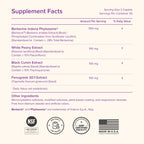 BariMelts OvaSync - Hormone Balance & Ovarian Support Supplement for Women - Clinically Studied Berberine Phytosome for Metabolic Support, Cycle Regularity & Ovarian Health - 60 Smooth-Coated Caplets