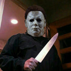 CSUJEE Michael Myers Mask, Halloween Horror Masquerade Cosplay Party Mask, Michael Myers Costume Scary Cosplay (Style 4)