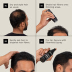 Toppik Hair Building Fibers, Dark Brown, 12g Fill In Fine or Thinning Hair, Instantly Thicker, Fuller Looking, 9 Shades for Men & Women, Keratin Protein Formula