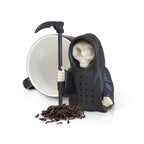 Genuine Fred GRIM STEEPER Grim Reaper Tea Infuser, Silicone, 3.75" Tall