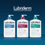 Lubriderm Daily Moisture Lotion + Pro-Ceramide with Shea Butter & Glycerin Helps Moisturize Dry Skin, Hydrating Face, Hand & Body Lotion, Light Scent, Non-Greasy, Twin Pack, 24 fl. oz, 2 Pack
