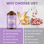Liposomal DGL Licorice Root Extract - Deglycyrrhizinated Licorice with L-Glutamine, Marshmallow, Clove, and Slippery Elm - Digestive, Stomach Lining, Elimination, Max Absorption, 60 Servings