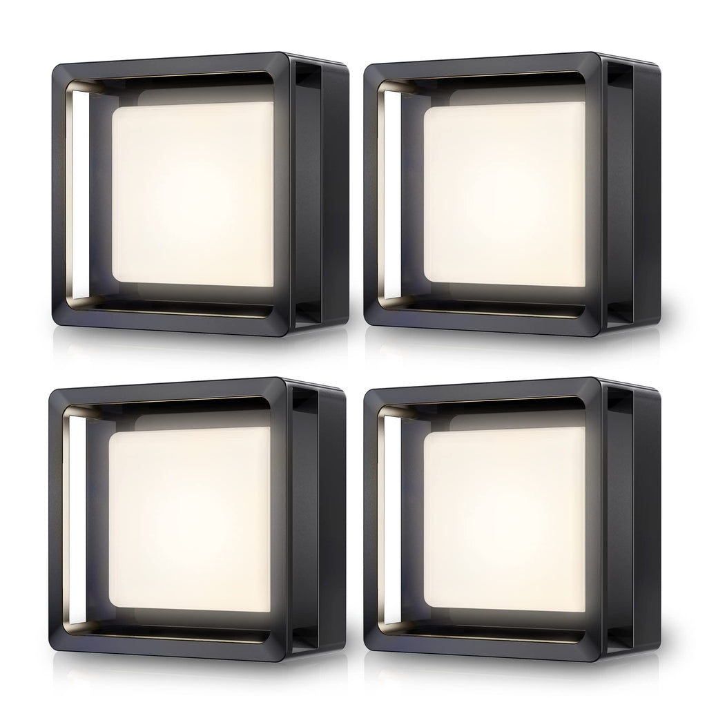 DORESshop LED Night Light, Plug-in [4 Pack], Dusk to Dawn Sensor, Night Lights Plug into Wall for Bedroom, Bathroom, Toilet, Stairs, Kitchen, Hallway, Kids,Adults, Nightlight, Daylight White 5000K…