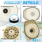 FQRANBO 25357-300-000 074564 Seal Plate Fits for Whisperflo Intelliflo Swimming Pool Pump with Seal Plate Gasket & Shaft Seal PS-1000