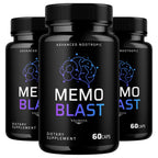 (3 Pack) Memo Blast Capsules - Official MemoBlast Premium Formula Supplement Pills, Advanced Support Formula for Overall Health & Wellness, All Natural Vive Nervo Review, 180 Capsules for 3 Months