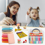 Aestd-ST Polymer Clay Kit 50 Colors, Oven Bake Modeling Clay for Kids