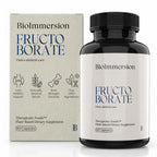 Bioavailable Boron Supplement, 6mg. 60 Caps of Fructo Borate, Bor Complex Supports Healthy Bones, Joints, Metabolism. Whole Food Derived Boron Joint Supplement w/ Carbohydrate Linkage. Vegan, Non-GMO