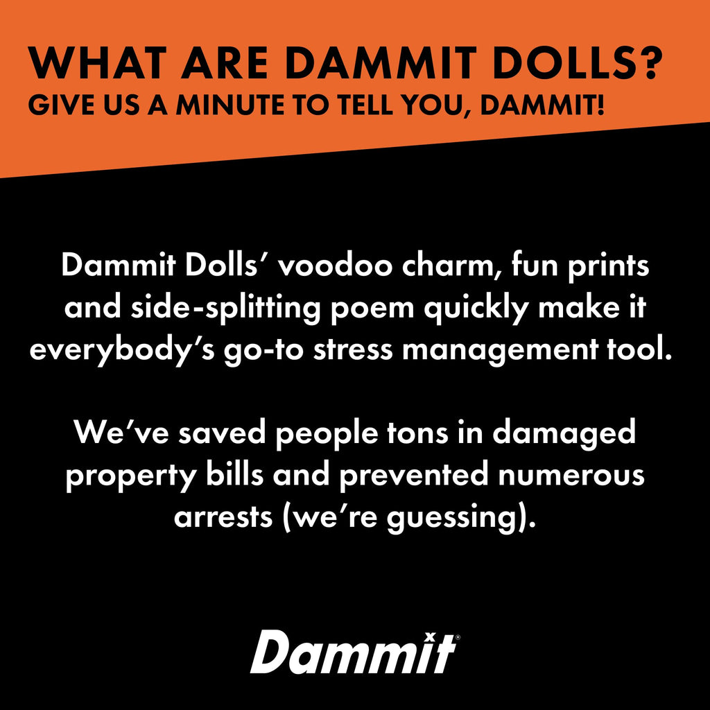 Dammit Doll - Limited Edition - Dammit Iris Awditor Doll - Stress Relief, Gag Gift
