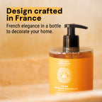 Panier des Sens - Nourishing Honey Moisturizing Liquid Hand Soap - French Provence Hand Wash - Savon de Marseille Soap with Olive Oil - Refillable Bottle - 97% Natural Ingredients - 16.9 Fl Oz