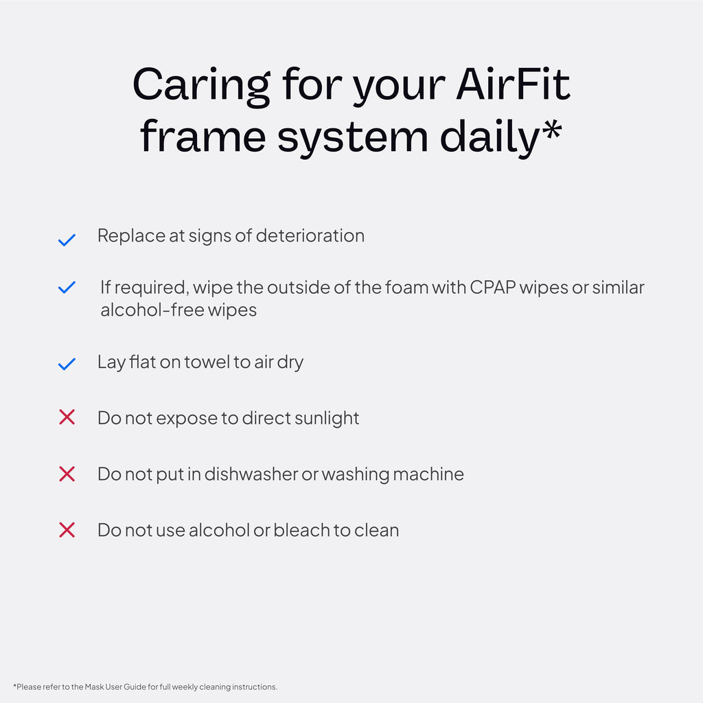 ResMed AirFit N30i Standard Frame System, Elbow & Nasal Cradle Cushion - For CPAP Mask - Replacement CPAP Accessories - Standard Frame / Medium Cushion