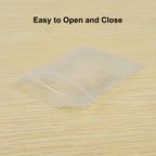 WEGOUP 120 PCS Small Plastic Bags for Jewelry, 2" x 2.76" 2.4 Mil Thick