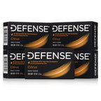 Defense Soap Citrus Bar – All Natural Tea Tree, Eucalyptus & Citrus Essential Oils – Post Workout Hygiene for Athletes, Sports & Active Lifestyles – Washes Away Sweat & Body Odor – 4.2 oz (Pack of 5)