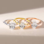 EAMTI 925 Sterling Silver Engagement Rings for Women Oval Cutn Size 6.5