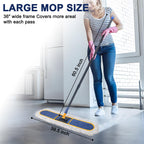 KeFanta 36" Commercial Dust Mops for Floor Cleaning,Industrial Dry Mop