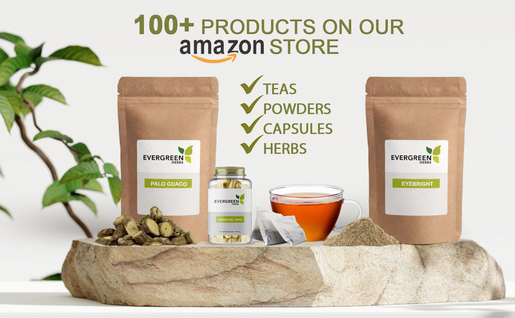 Evergreen Herbs Wereke Capsules - 90 Vegetable Capsules, 1350 mg Per Serving, Mexican Wereque Herb Supplement for, No Fillers, Binders, or Additives